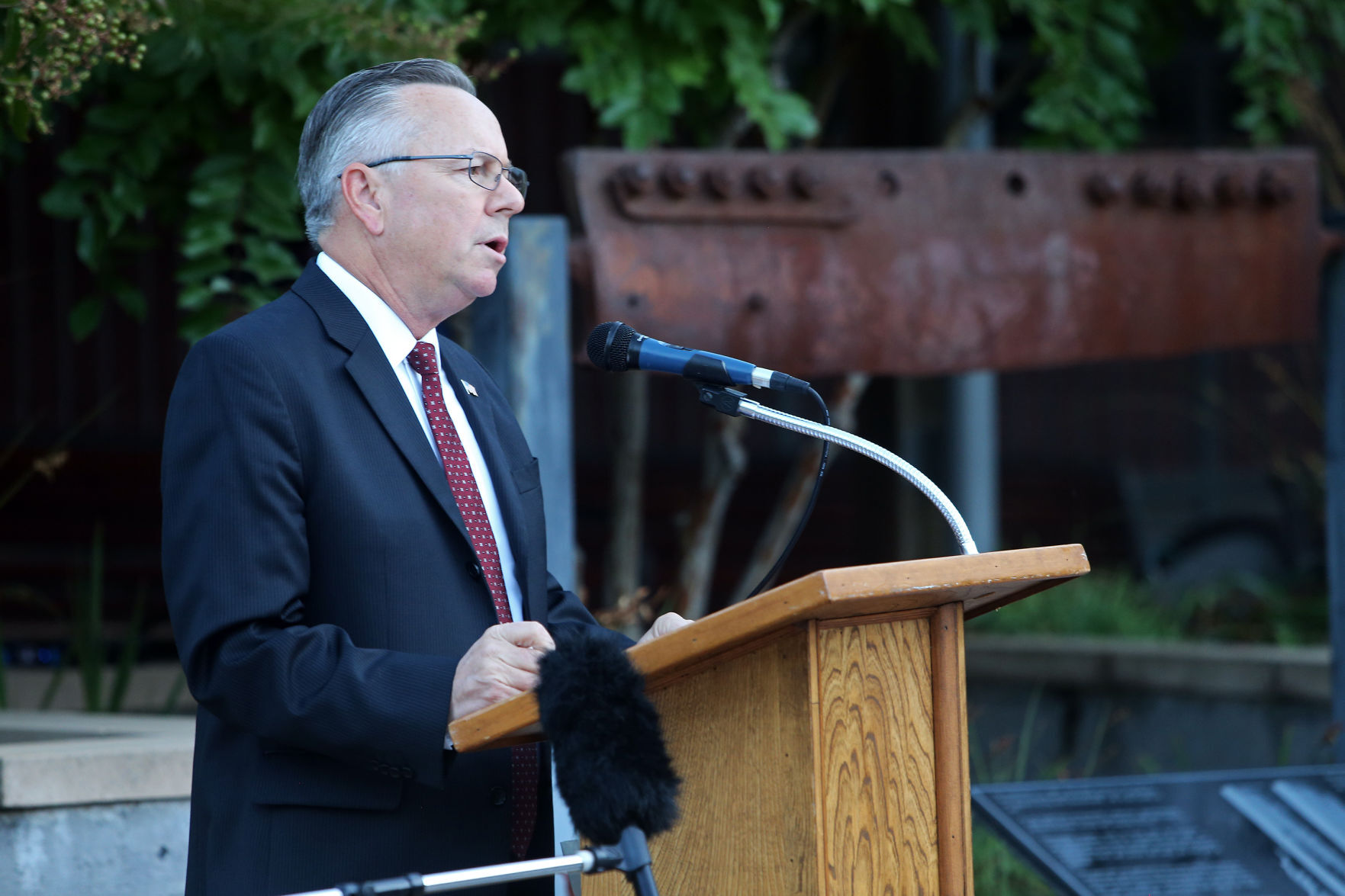Sept. 11 20th anniversary ceremonies in the Napa Valley